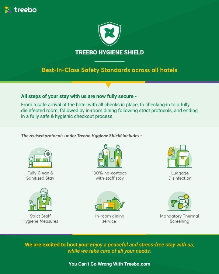 Treebo Trend Gk Conifer Hotel Dharamshala Ngoại thất bức ảnh